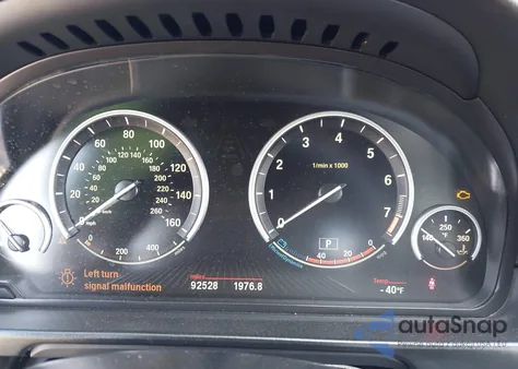 2013 BMW 535I из США, поврежденный, VIN WBAFR7C58DC828900